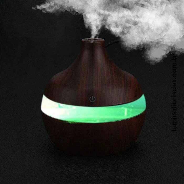 Difusor e Umidificador Wood