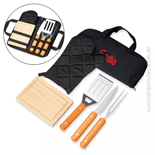 Kit Churrasco BBQ Barbacoa