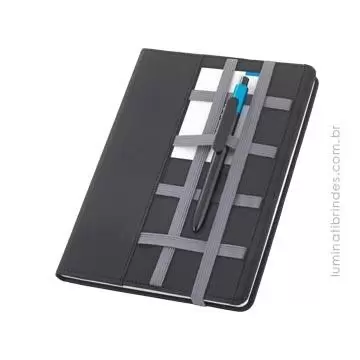 Bloco Flexy A5 Capa Couro Sintético