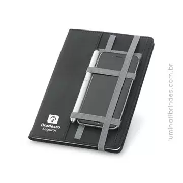 Bloco Flexy A5 Capa Couro Sintético