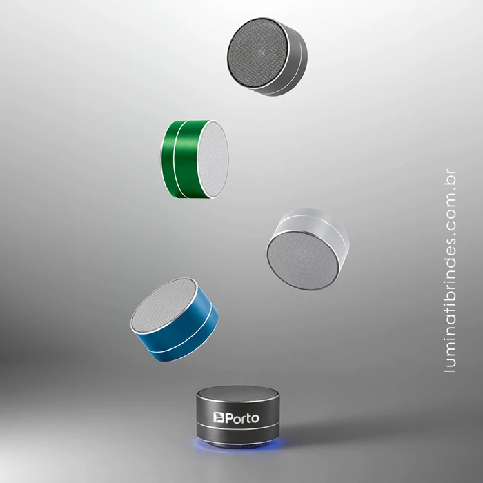 Caixa de Som Bluetooth Metalic Sound